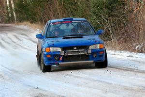 Connor Himes / Elliot Prusi Subaru Impreza on SS3, Eastbound Again.