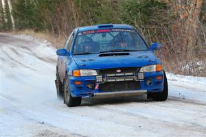 Connor Himes / Elliot Prusi Subaru Impreza on SS3, Eastbound Again.