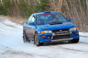 Connor Himes / Elliot Prusi Subaru Impreza on SS3, Eastbound Again.