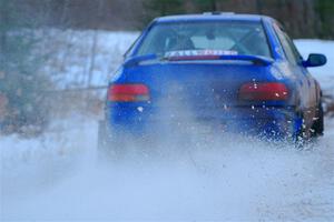 Connor Himes / Elliot Prusi Subaru Impreza on SS3, Eastbound Again.