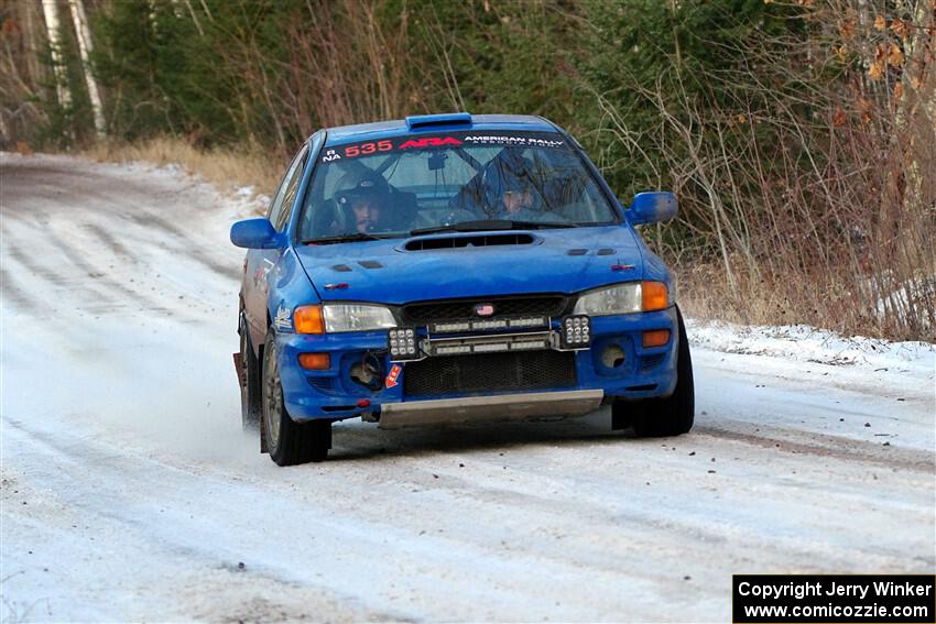 Connor Himes / Elliot Prusi Subaru Impreza on SS3, Eastbound Again.