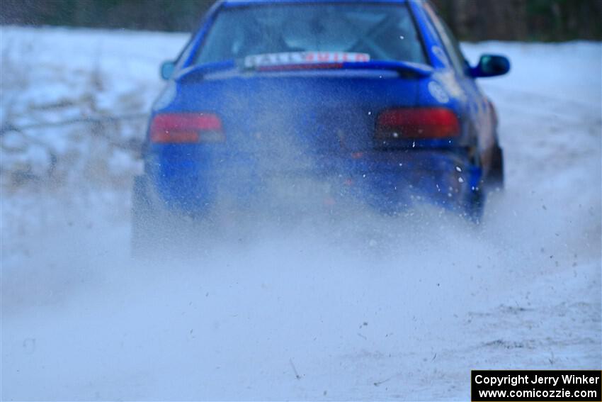 Connor Himes / Elliot Prusi Subaru Impreza on SS3, Eastbound Again.