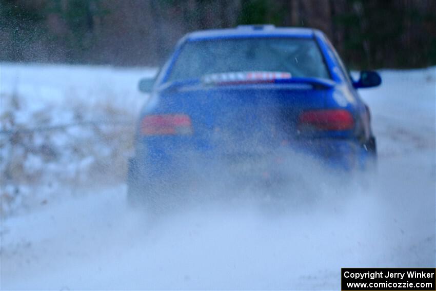 Connor Himes / Elliot Prusi Subaru Impreza on SS3, Eastbound Again.