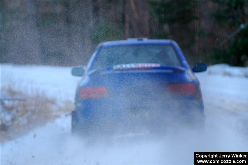 Connor Himes / Elliot Prusi Subaru Impreza on SS3, Eastbound Again.