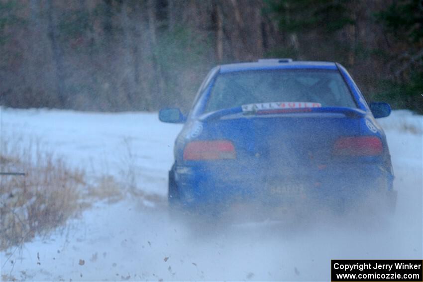 Connor Himes / Elliot Prusi Subaru Impreza on SS3, Eastbound Again.