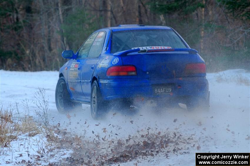 Connor Himes / Elliot Prusi Subaru Impreza on SS3, Eastbound Again.