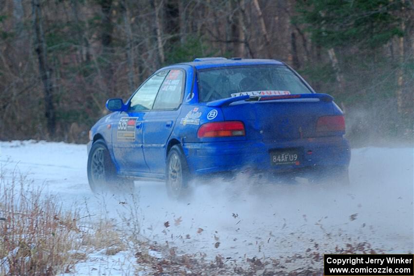 Connor Himes / Elliot Prusi Subaru Impreza on SS3, Eastbound Again.