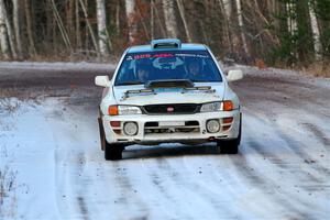 Tyler Matalas / John Farrow Subaru Impreza LX on SS3, Eastbound Again.