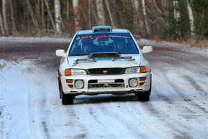 Tyler Matalas / John Farrow Subaru Impreza LX on SS3, Eastbound Again.