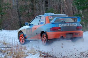 Tyler Matalas / John Farrow Subaru Impreza LX on SS3, Eastbound Again.