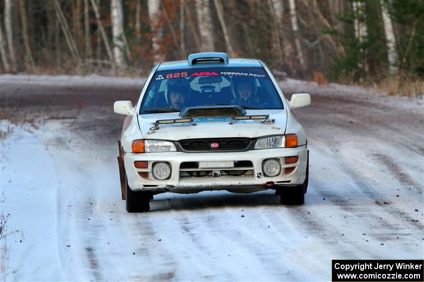 Tyler Matalas / John Farrow Subaru Impreza LX on SS3, Eastbound Again.