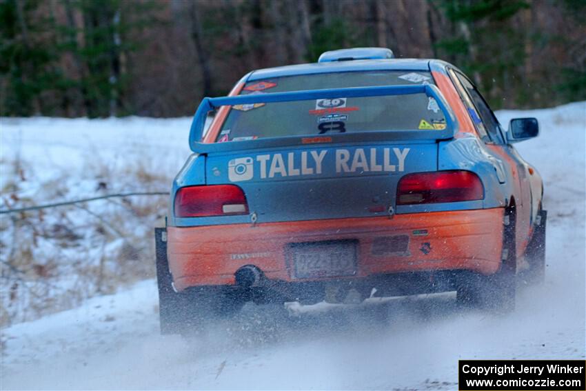 Tyler Matalas / John Farrow Subaru Impreza LX on SS3, Eastbound Again.