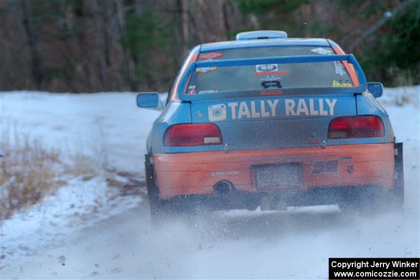 Tyler Matalas / John Farrow Subaru Impreza LX on SS3, Eastbound Again.