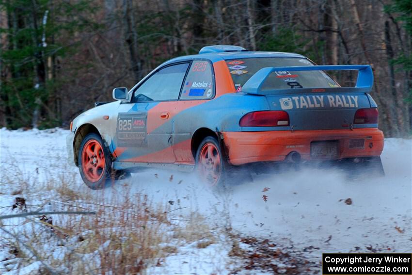 Tyler Matalas / John Farrow Subaru Impreza LX on SS3, Eastbound Again.