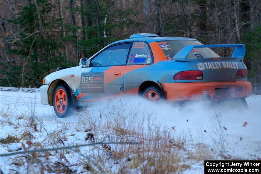 Tyler Matalas / John Farrow Subaru Impreza LX on SS3, Eastbound Again.