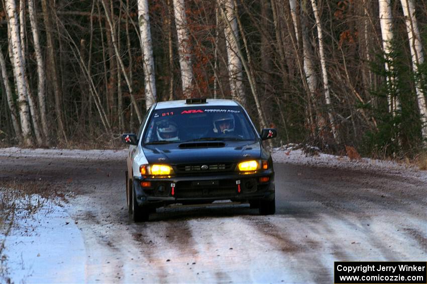 Jack Nelson / Isaac Zink Subaru Impreza on SS3, Eastbound Again.