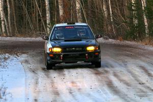 Jack Nelson / Isaac Zink Subaru Impreza on SS3, Eastbound Again.