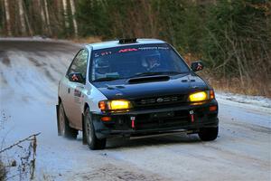 Jack Nelson / Isaac Zink Subaru Impreza on SS3, Eastbound Again.