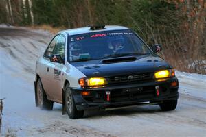 Jack Nelson / Isaac Zink Subaru Impreza on SS3, Eastbound Again.