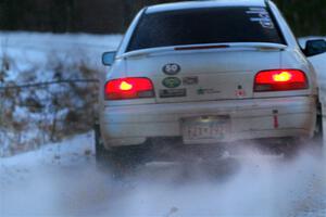 Jack Nelson / Isaac Zink Subaru Impreza on SS3, Eastbound Again.