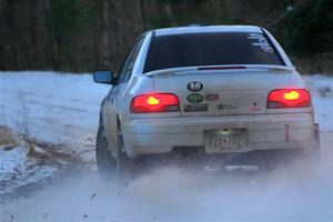 Jack Nelson / Isaac Zink Subaru Impreza on SS3, Eastbound Again.