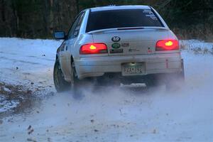 Jack Nelson / Isaac Zink Subaru Impreza on SS3, Eastbound Again.