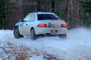 Jack Nelson / Isaac Zink Subaru Impreza on SS3, Eastbound Again.