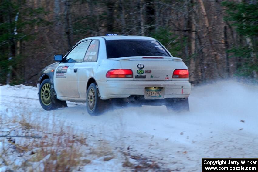 Jack Nelson / Isaac Zink Subaru Impreza on SS3, Eastbound Again.