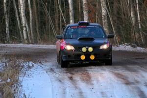 Colin Gleason / Tom Addison Subaru Impreza 2.5RS on SS3, Eastbound Again.