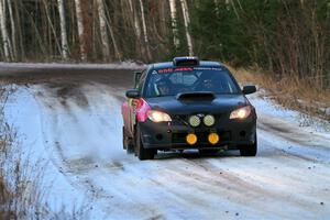 Colin Gleason / Tom Addison Subaru Impreza 2.5RS on SS3, Eastbound Again.