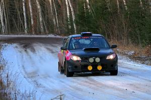 Colin Gleason / Tom Addison Subaru Impreza 2.5RS on SS3, Eastbound Again.