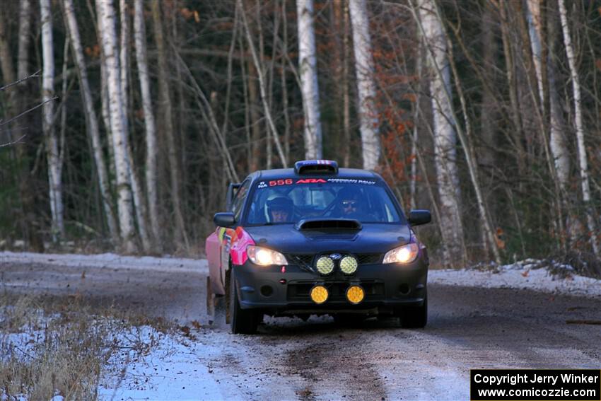 Colin Gleason / Tom Addison Subaru Impreza 2.5RS on SS3, Eastbound Again.