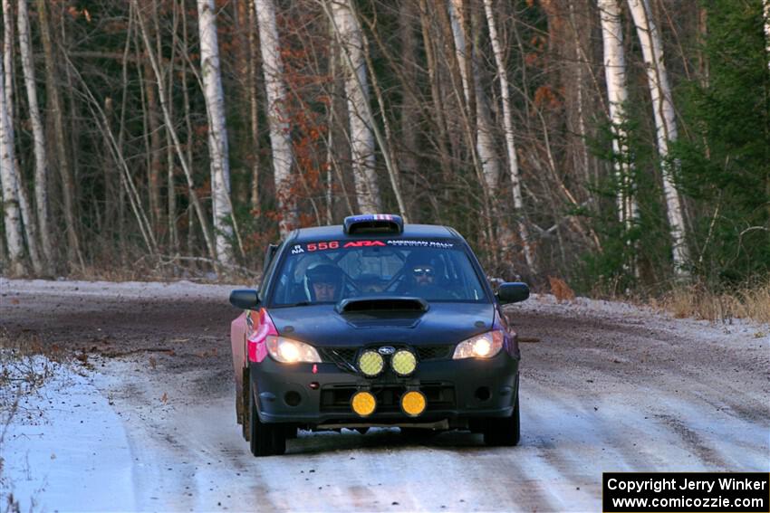 Colin Gleason / Tom Addison Subaru Impreza 2.5RS on SS3, Eastbound Again.