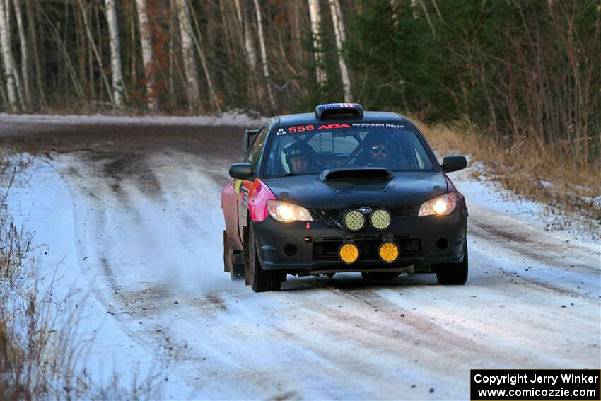 Colin Gleason / Tom Addison Subaru Impreza 2.5RS on SS3, Eastbound Again.