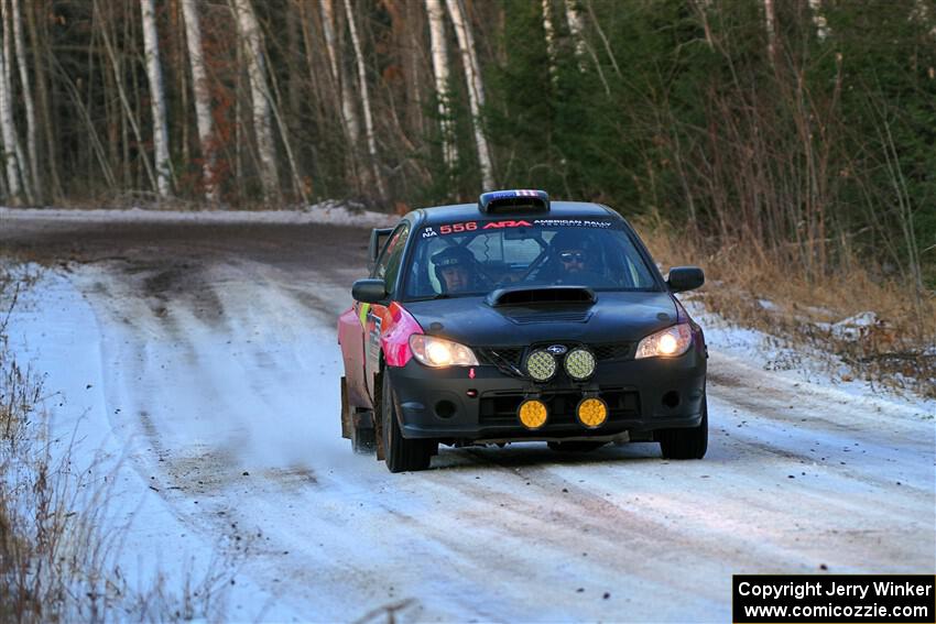 Colin Gleason / Tom Addison Subaru Impreza 2.5RS on SS3, Eastbound Again.