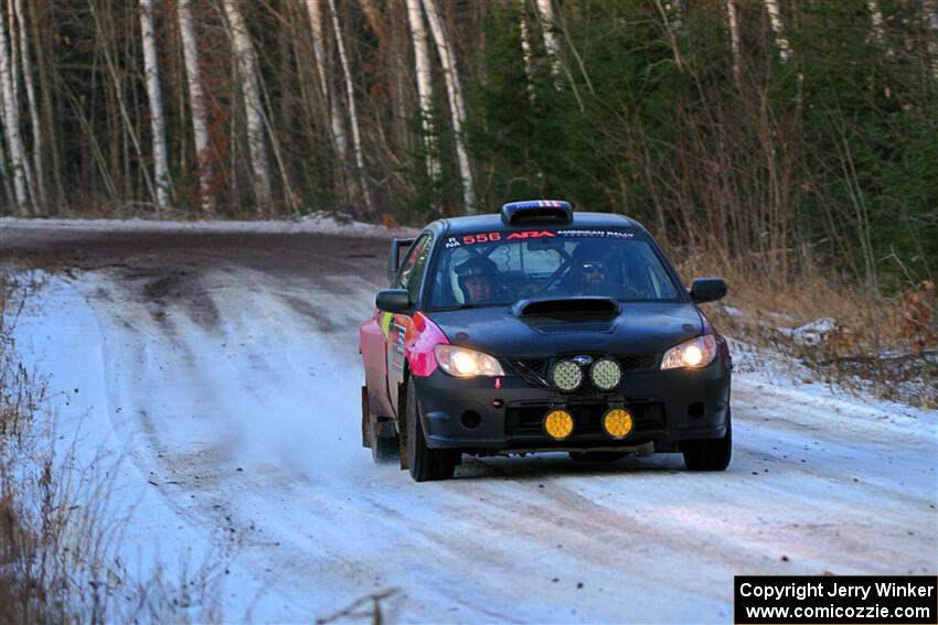 Colin Gleason / Tom Addison Subaru Impreza 2.5RS on SS3, Eastbound Again.