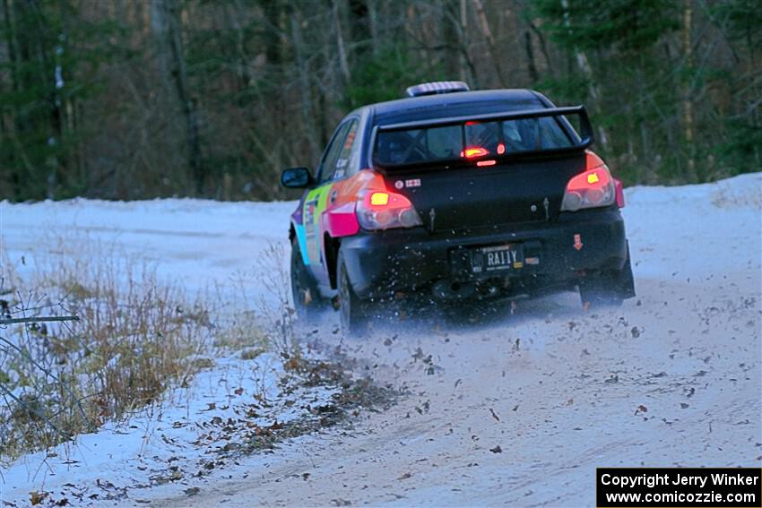 Colin Gleason / Tom Addison Subaru Impreza 2.5RS on SS3, Eastbound Again.