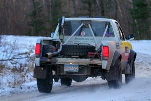 Scott Parrott / Shawn Silewski Chevy S-10 on SS3, Eastbound Again.