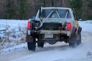 Scott Parrott / Shawn Silewski Chevy S-10 on SS3, Eastbound Again.