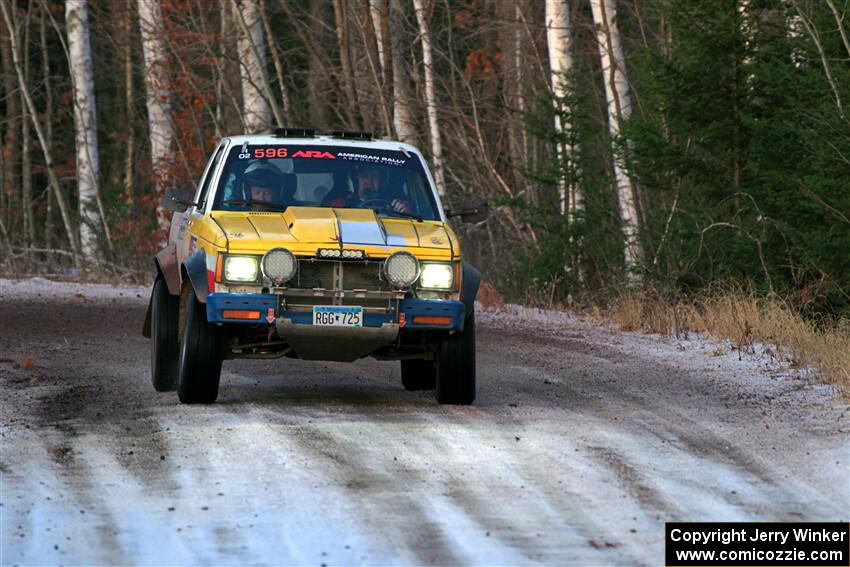 Scott Parrott / Shawn Silewski Chevy S-10 on SS3, Eastbound Again.