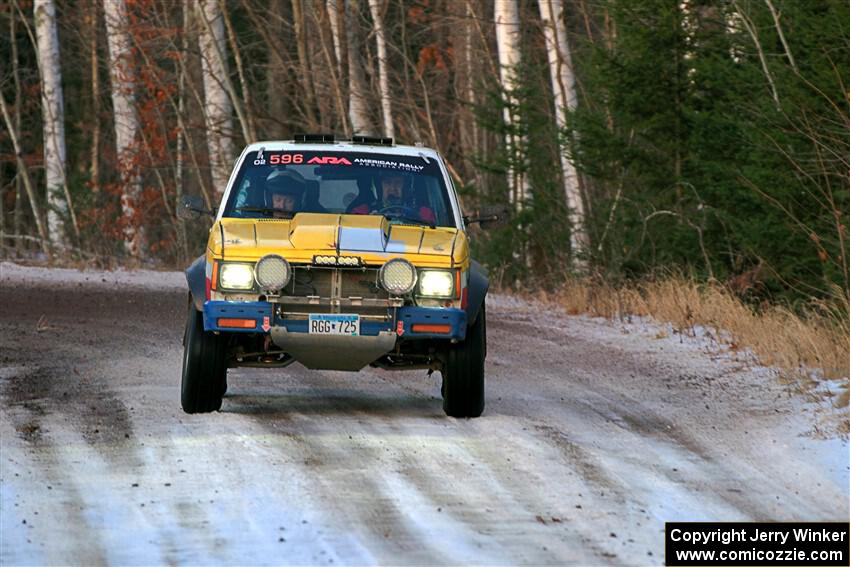 Scott Parrott / Shawn Silewski Chevy S-10 on SS3, Eastbound Again.