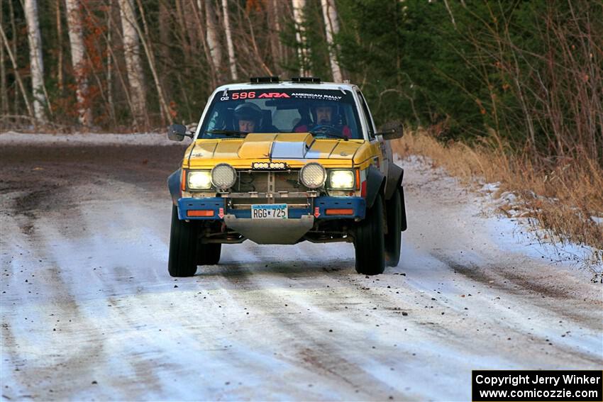 Scott Parrott / Shawn Silewski Chevy S-10 on SS3, Eastbound Again.