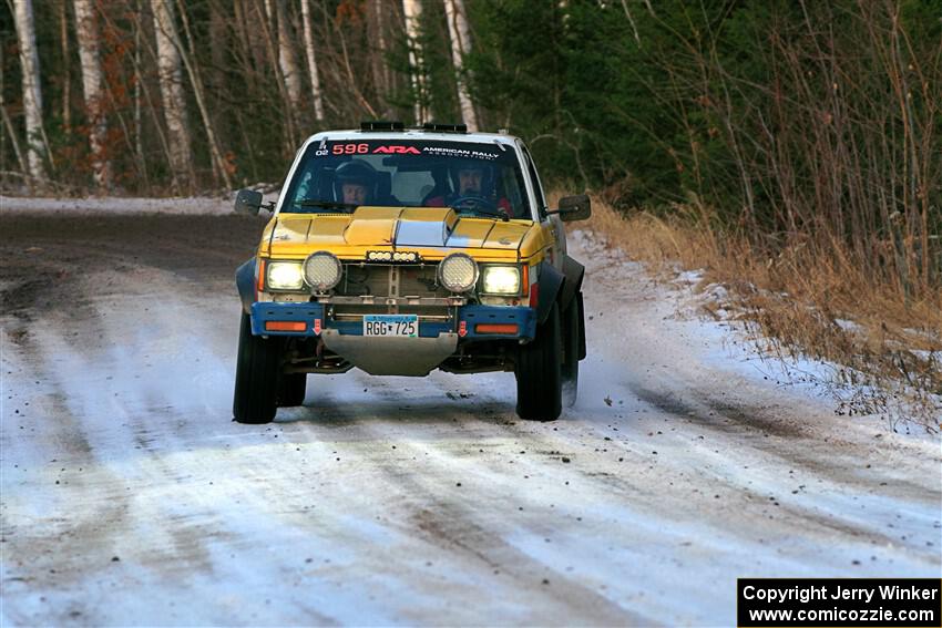 Scott Parrott / Shawn Silewski Chevy S-10 on SS3, Eastbound Again.