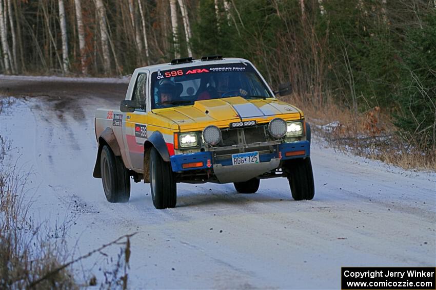 Scott Parrott / Shawn Silewski Chevy S-10 on SS3, Eastbound Again.