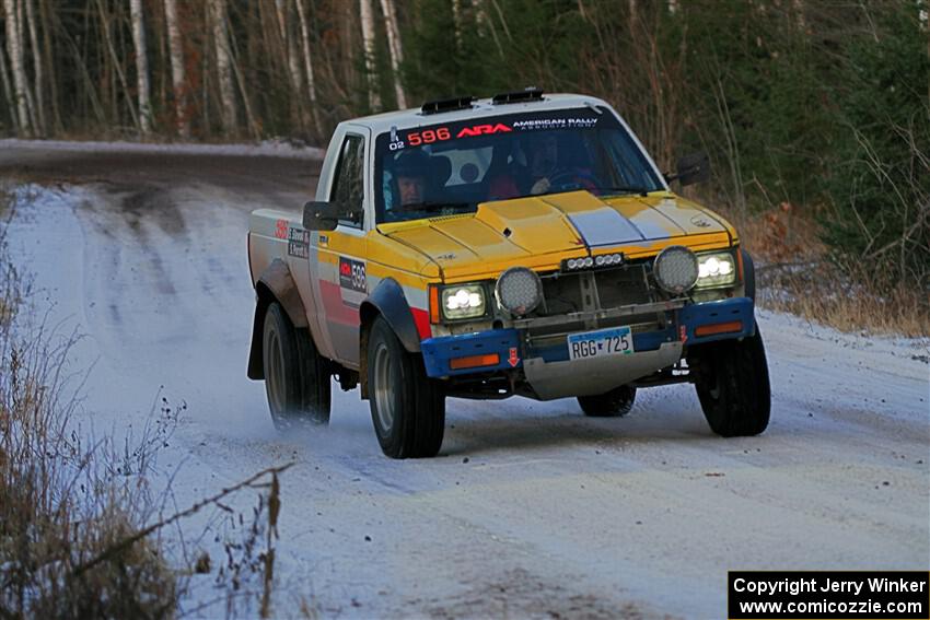 Scott Parrott / Shawn Silewski Chevy S-10 on SS3, Eastbound Again.