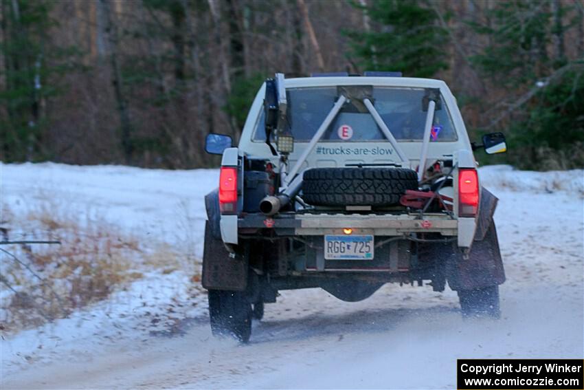 Scott Parrott / Shawn Silewski Chevy S-10 on SS3, Eastbound Again.