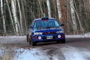 Mark Lietha / Brayden Samis Subaru Impreza 2.5RS on SS3, Eastbound Again.