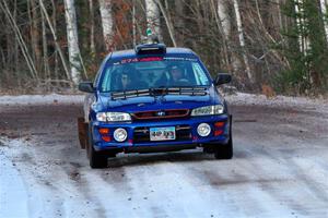 Mark Lietha / Brayden Samis Subaru Impreza 2.5RS on SS3, Eastbound Again.