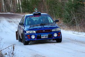 Mark Lietha / Brayden Samis Subaru Impreza 2.5RS on SS3, Eastbound Again.