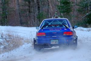 Mark Lietha / Brayden Samis Subaru Impreza 2.5RS on SS3, Eastbound Again.